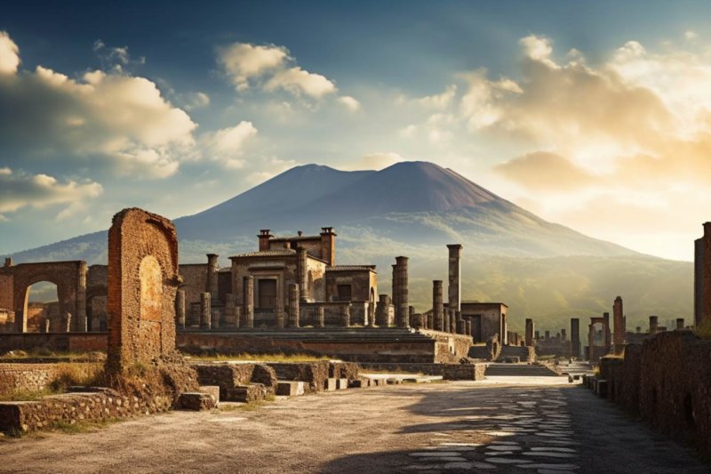Must-See platser i Pompeji och Vesuvius