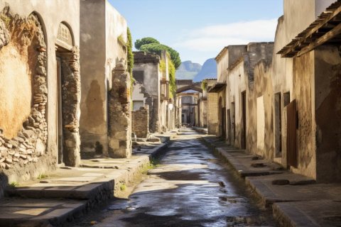 Pompeii og Napoli