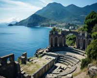 Excursão Privada de Dia Inteiro em Pompéia e Costa Amalfitana