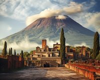 Descubre Pompeya: Recorrido guiado con acceso rápido